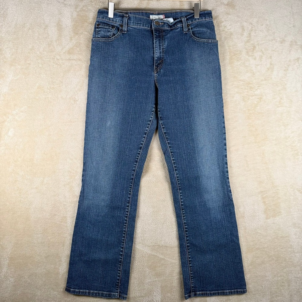 Levi's 550 Relaxed Bootcut Jeans Women's Size‎ 12 Medium Wash Denim